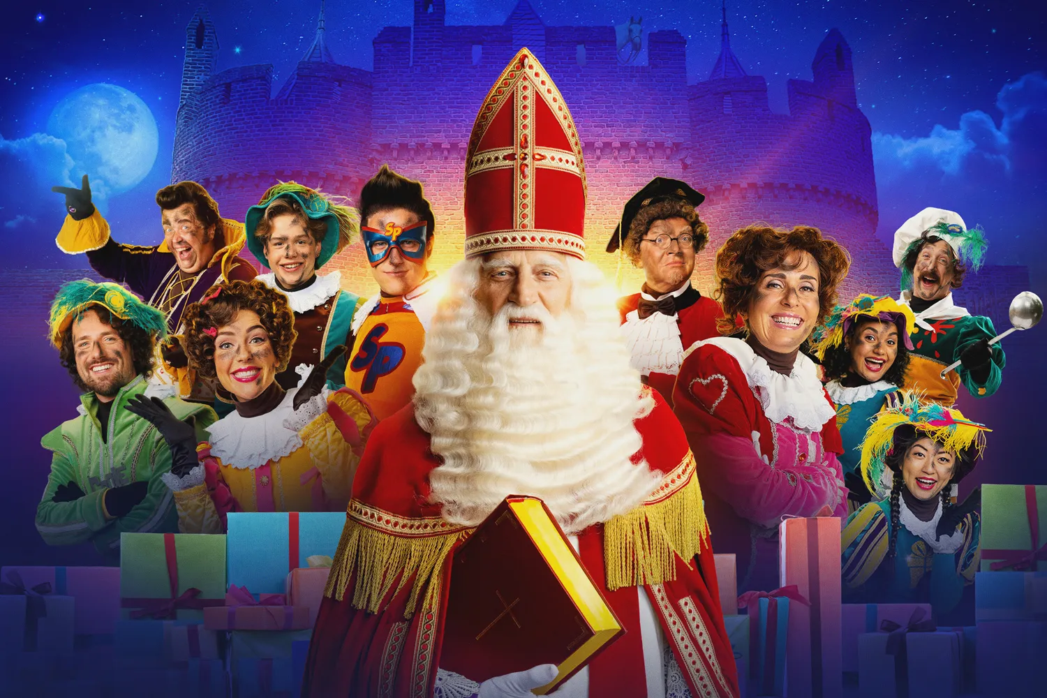 De Club van Sinterklaas — cast 2025/2026 als sfeerbeeld voor de hero