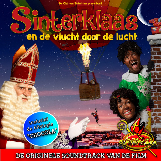 Albumcover – Sinterklaas en de Vlucht Door de Lucht – De Club van Sinterklaas
