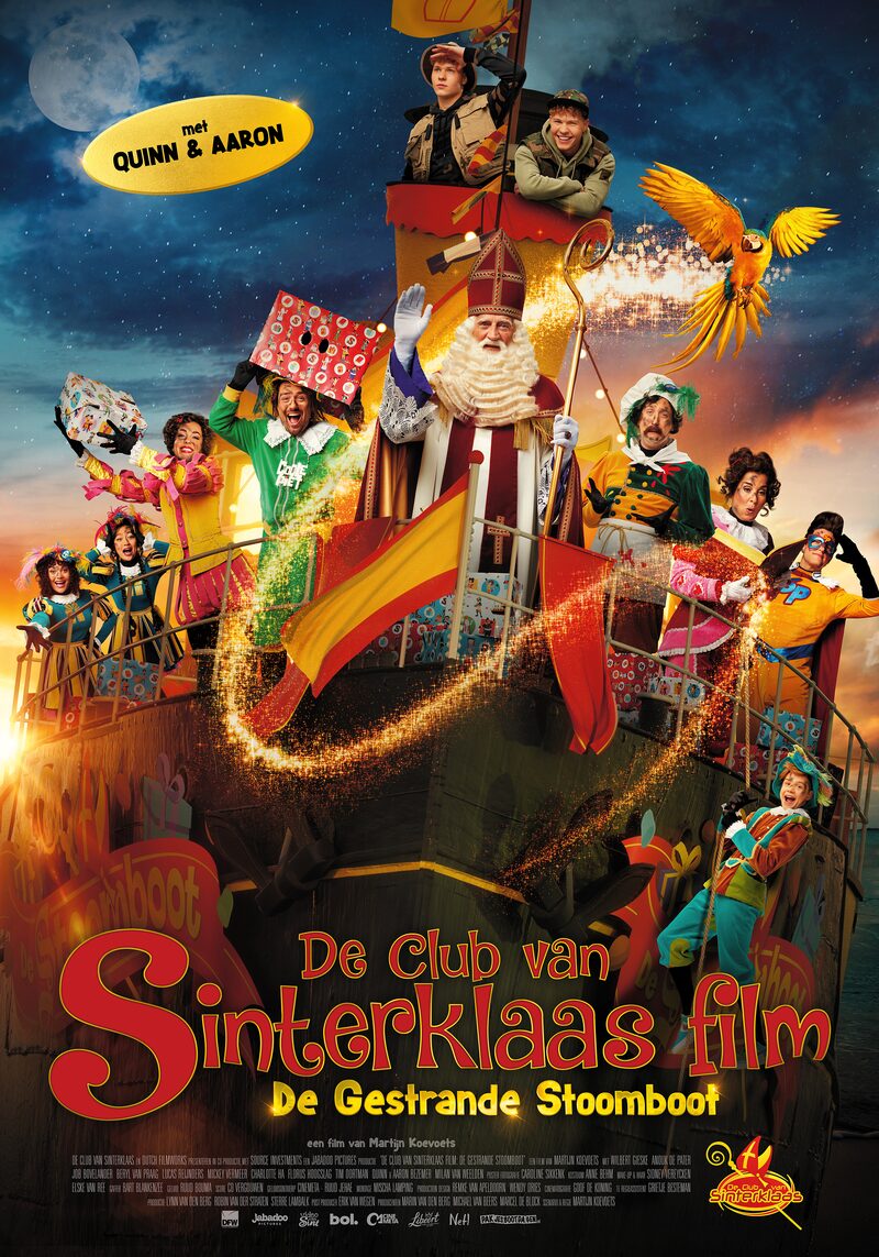 Albumcover – De Gestrande Stoomboot – De Club van Sinterklaas