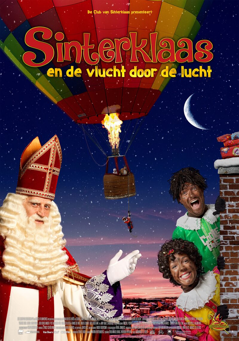 Filmposter De Club van Sinterklaas — De Vlucht door de Lucht (2018)