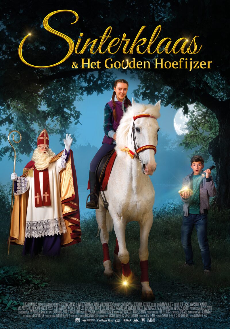 Filmposter De Club van Sinterklaas — Het Gouden Hoefijzer (2017)