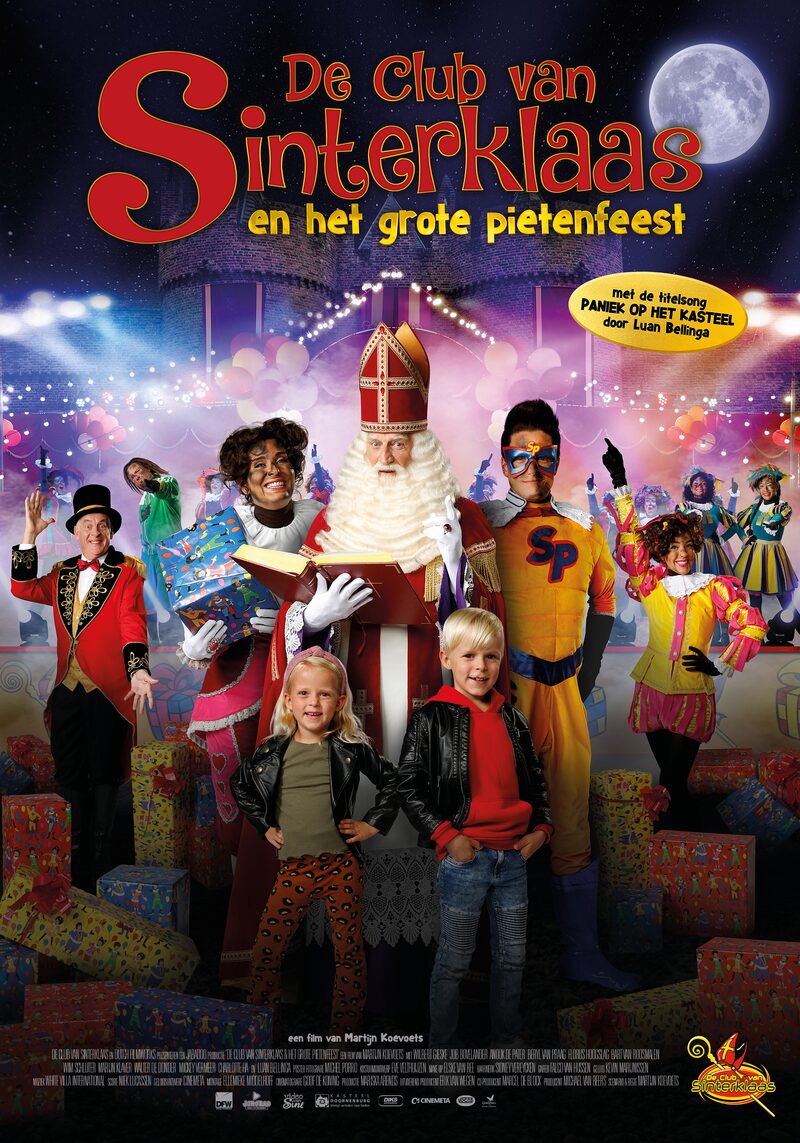 Albumcover – Het Grote Pietenfeest – De Club van Sinterklaas