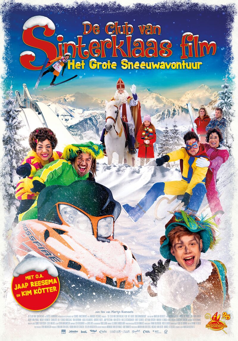 Albumcover – Het Grote Sneeuwavontuur – De Club van Sinterklaas