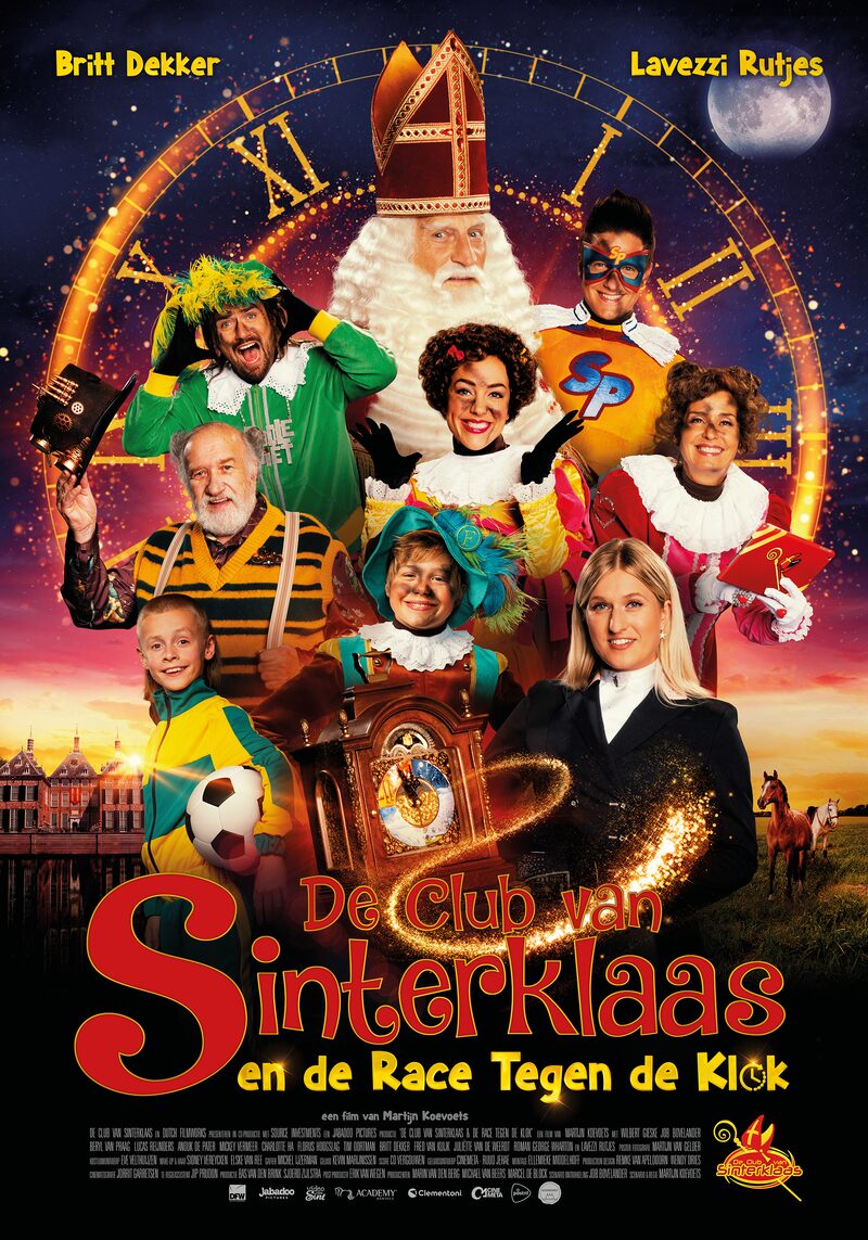 Albumcover – Race Tegen de Klok – De Club van Sinterklaas