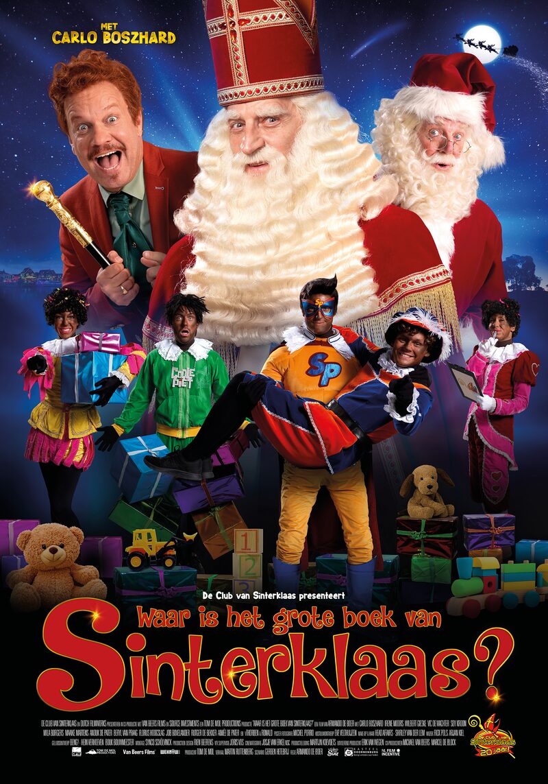 Filmposter De Club van Sinterklaas — Waar is het Grote Boek van Sinterklaas? (2019)