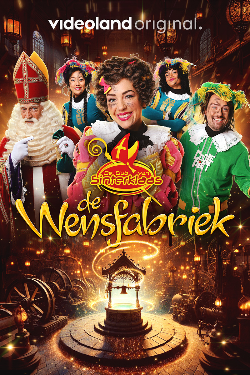 Poster De Wensfabriek, De Club van Sinterklaas Videoland-serie (2024)