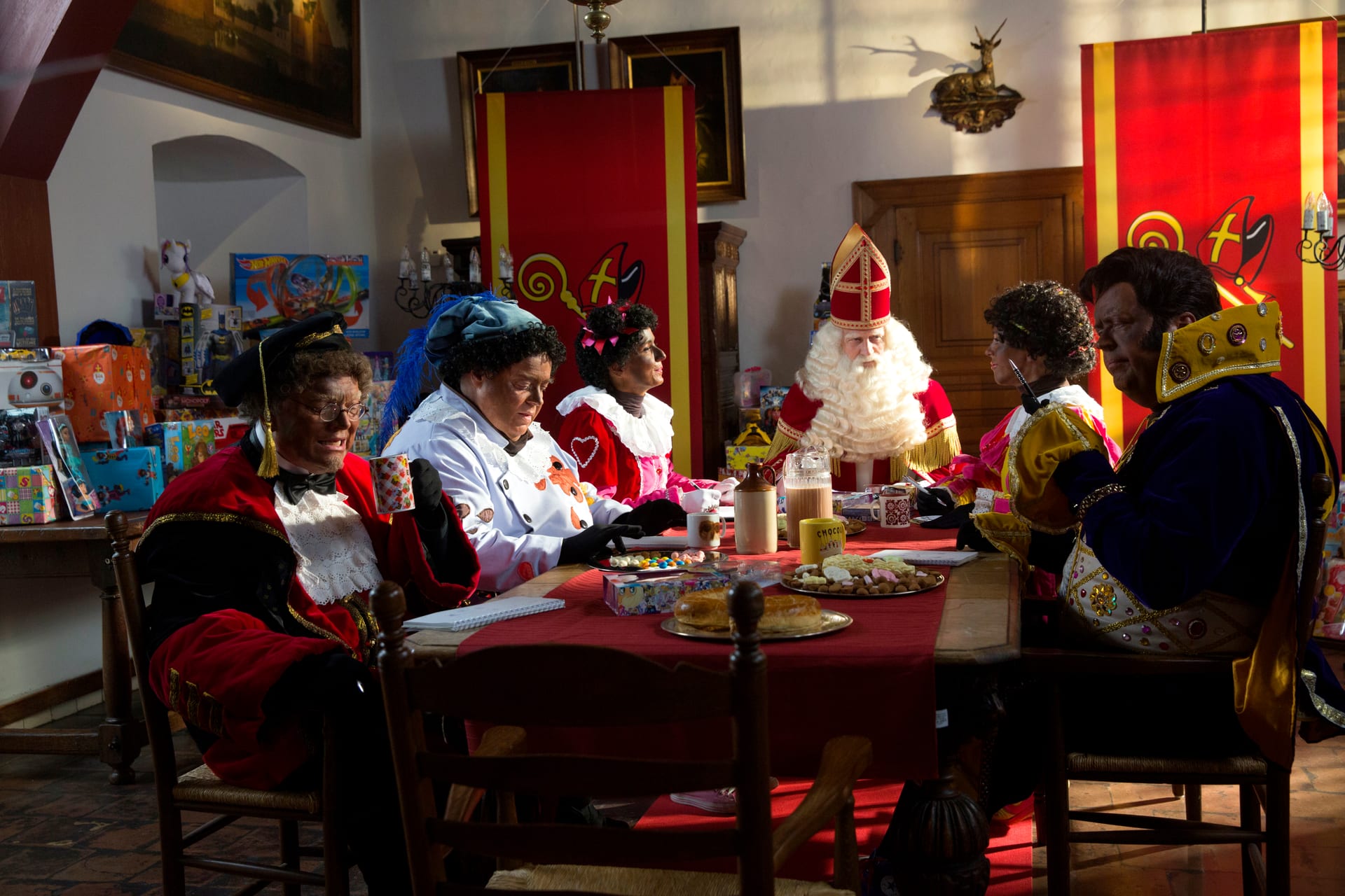 Filmstill 3 uit Sinterklaasfilm 2018 — De Vlucht door de Lucht