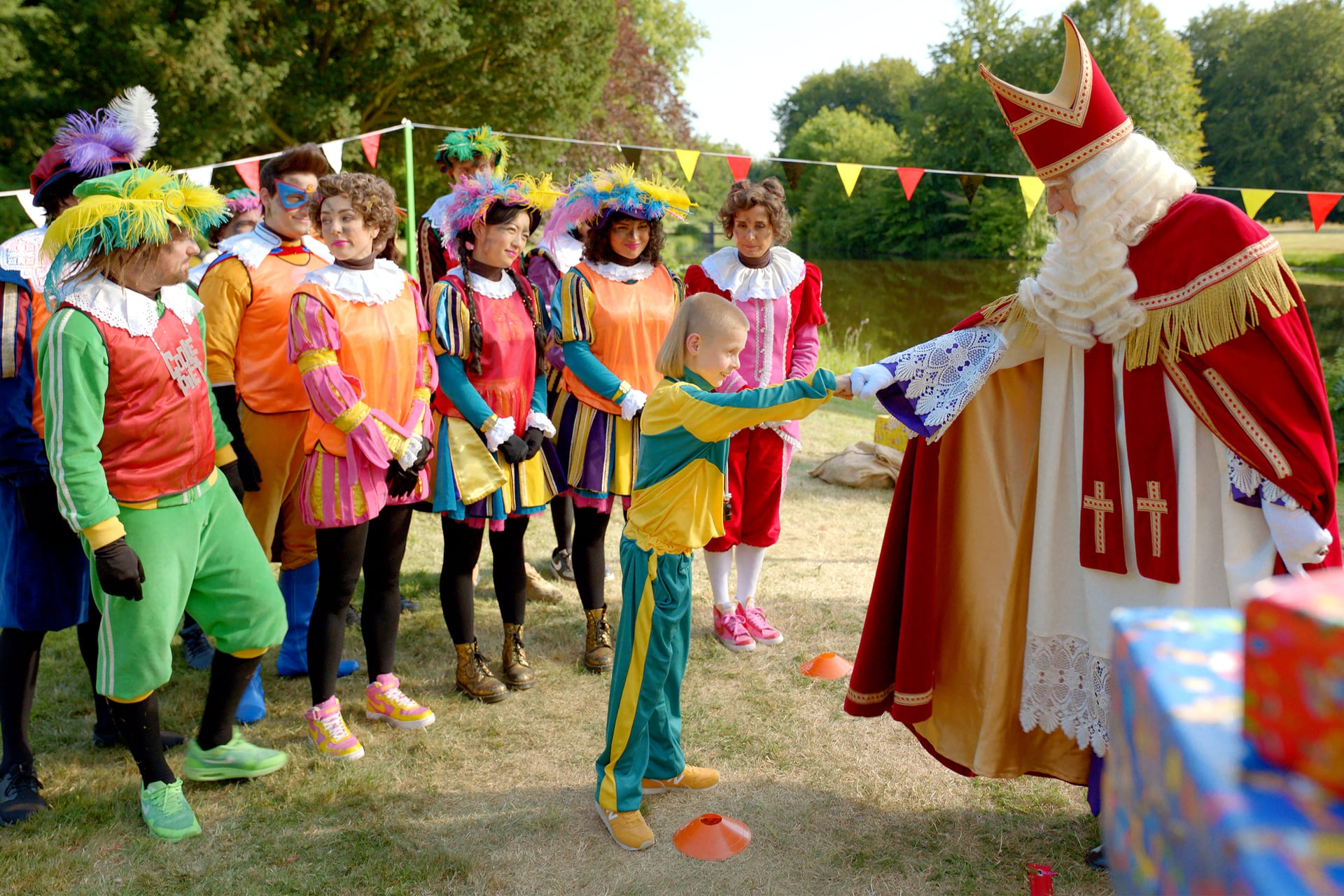 Filmstill 1 uit Sinterklaasfilm 2022 — De Race Tegen de Klok