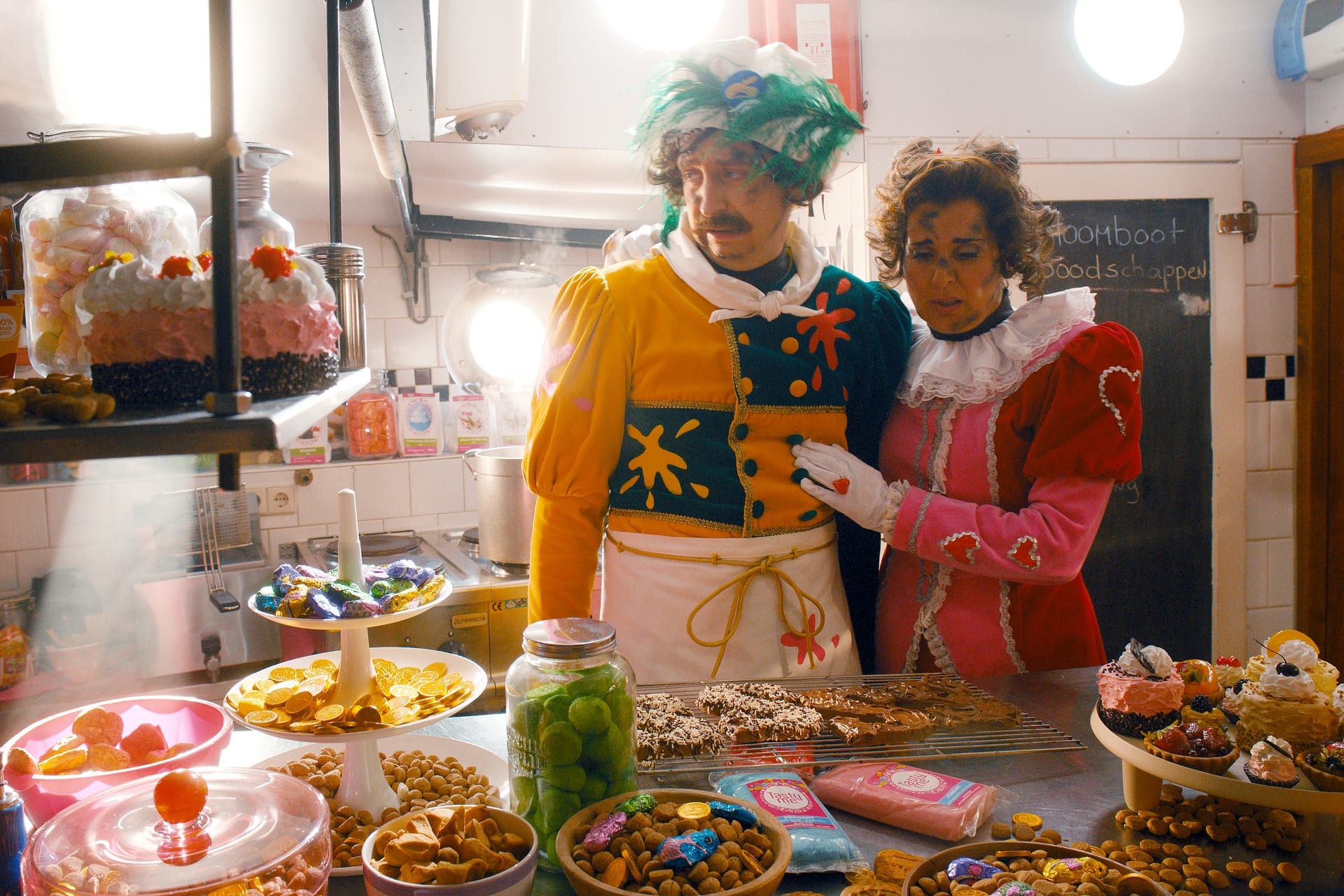 Filmstill 3 uit Sinterklaasfilm 2023 — De Gestrande Stoomboot