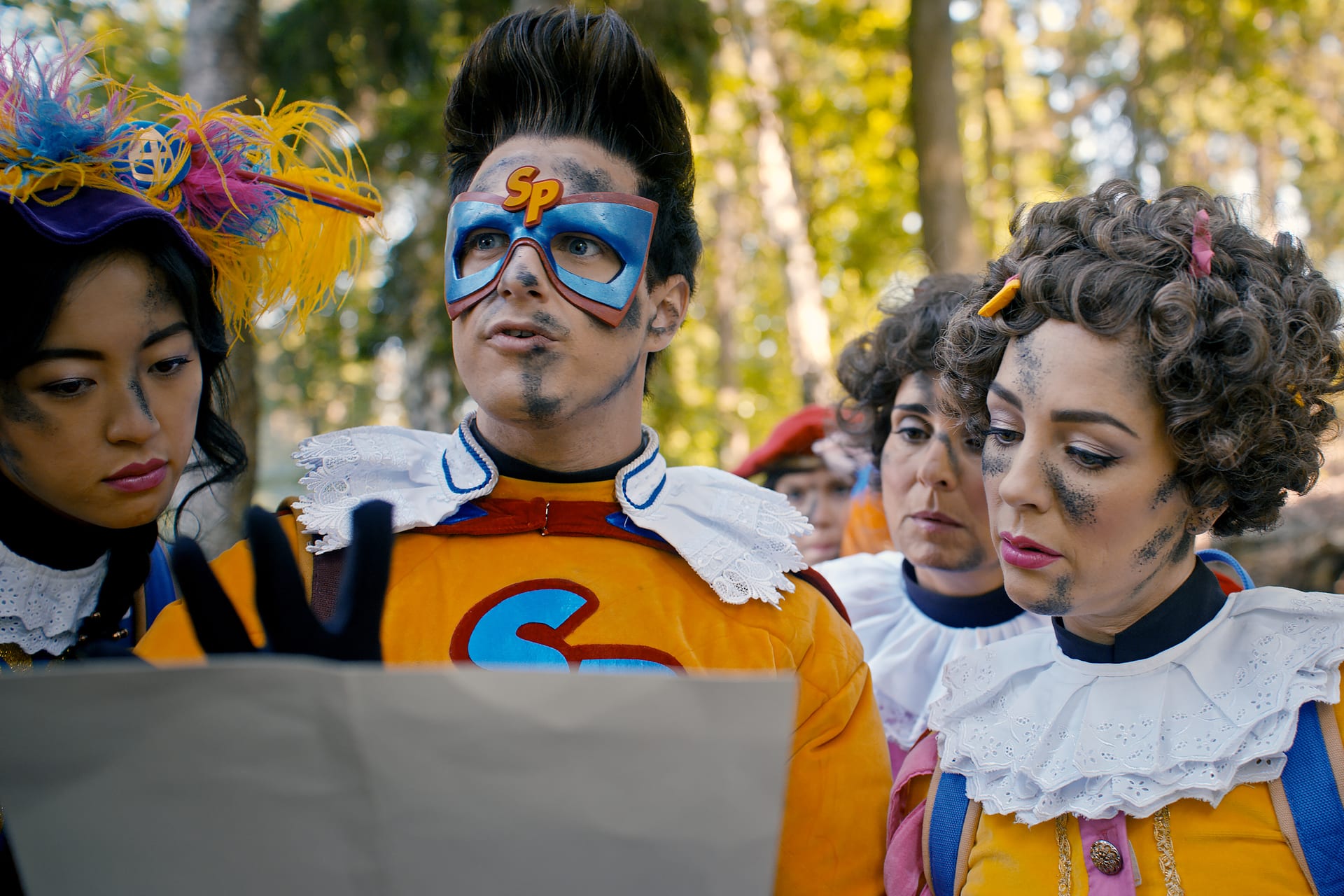 Filmstill 8 uit Sinterklaasfilm 2023 — De Gestrande Stoomboot