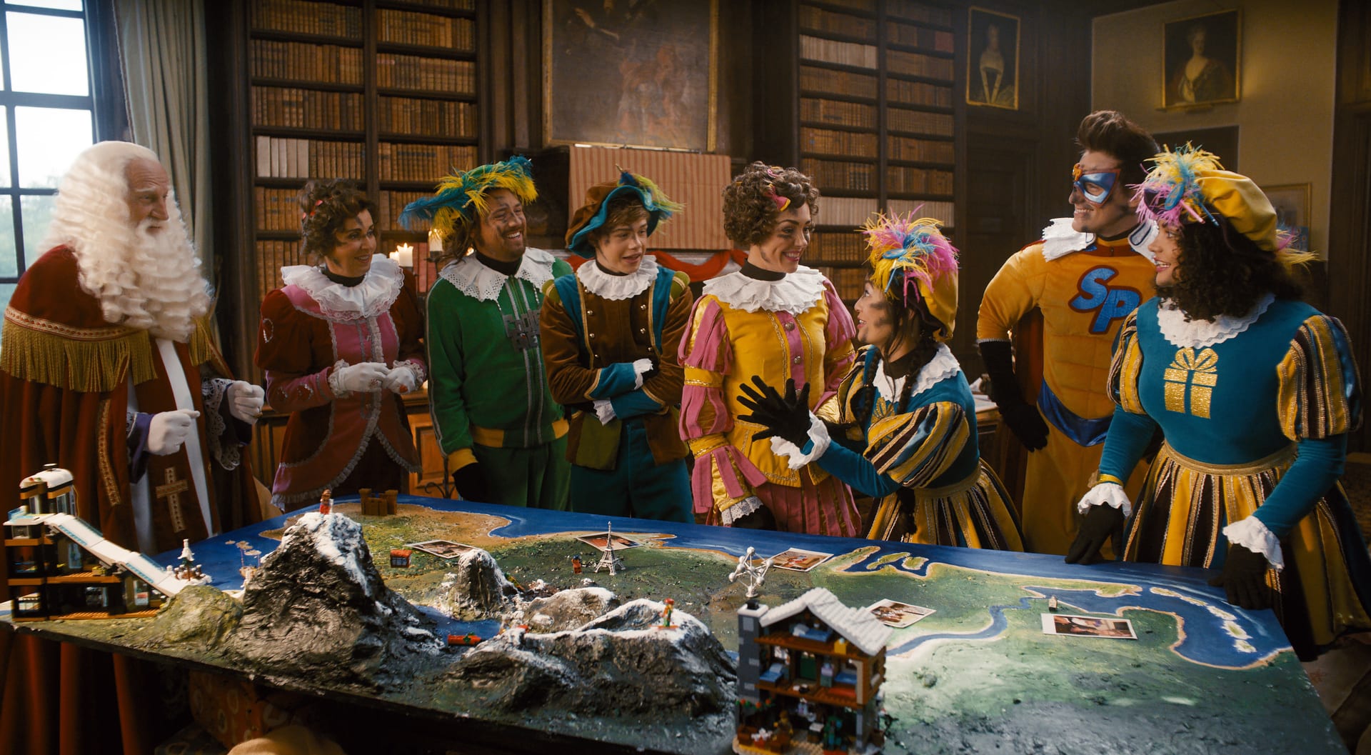 Filmstill 1 uit Sinterklaasfilm 2024 — Het Grote Sneeuwavontuur