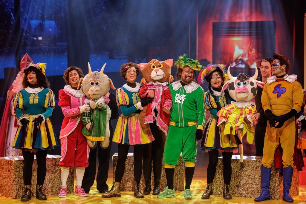 De Pieten van De Club op het podium